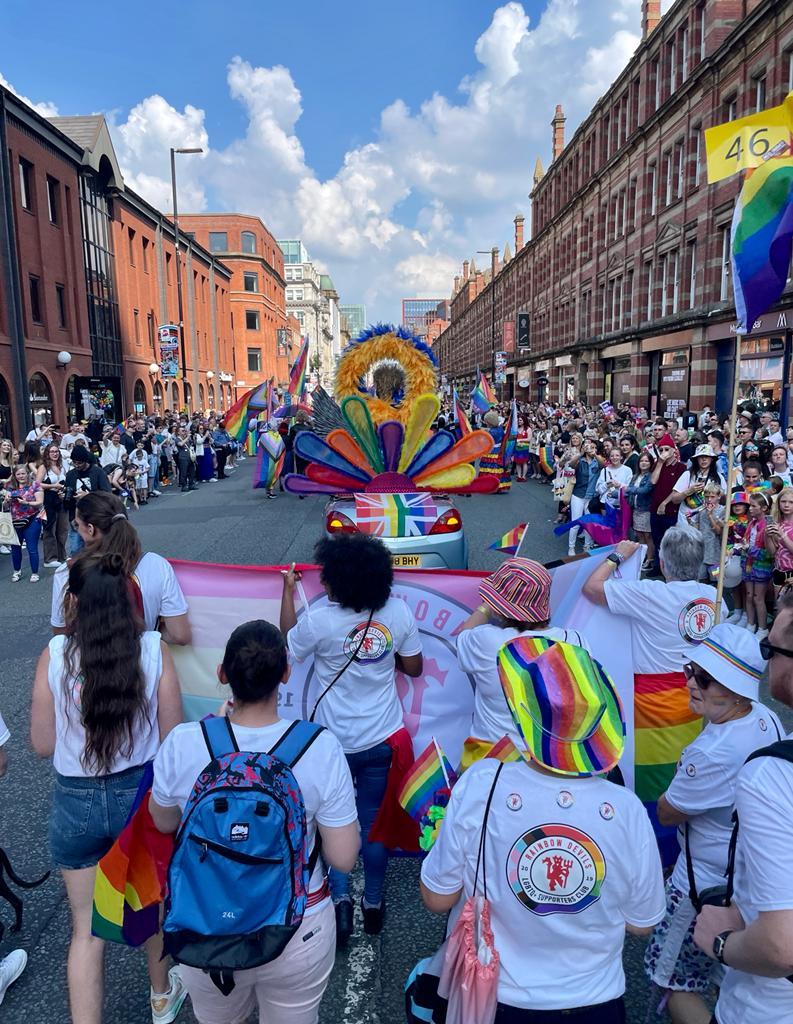 Rainbow Devils at Manchester Pride Parade 2023